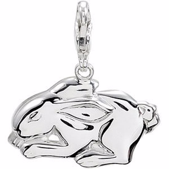 84785:102:P Charming Animals® Rabbit Charm