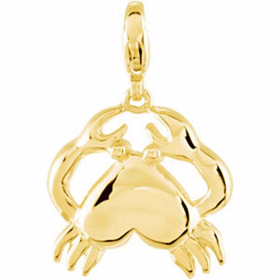 84783:101:P Charming Animals® Crab Charm