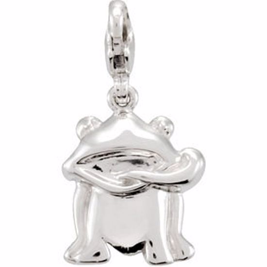 84791:102:P Charming Animals® Frog Charm