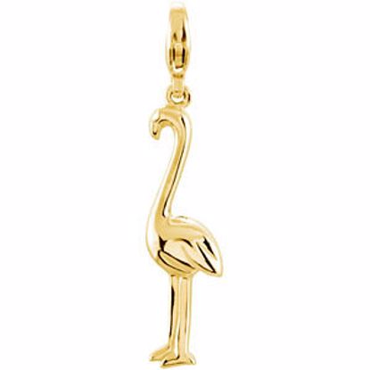 84786:101:P Charming Animals® Flamingo Charm