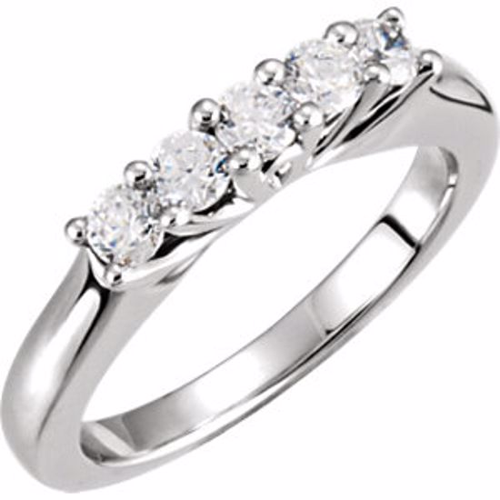 67869:101:P 14kt White 1/4 CTW Diamond Anniversary Band