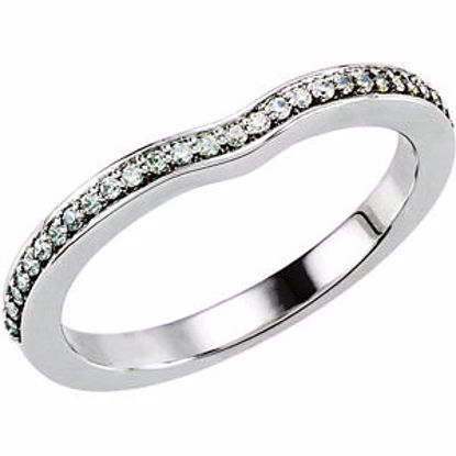 67859:100:P 14kt White 1/6 CTW Diamond Band