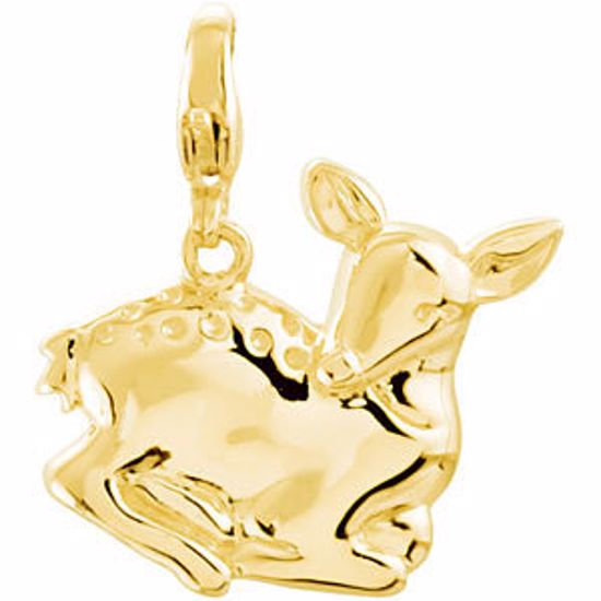 84776:103:P Charming Animals® Deer Charm