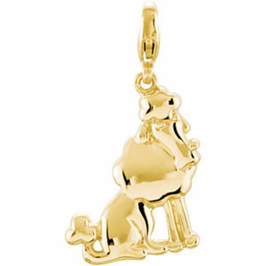 84779:101:P Charming Animals® Poodle Charm