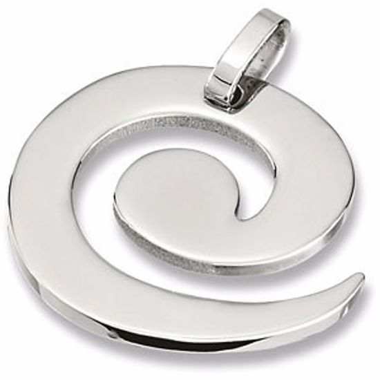 P518:101:P Amalfi® Stainless Steel Pendant