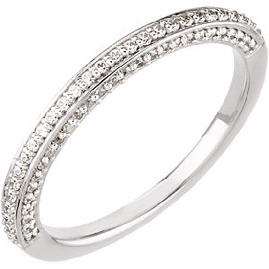 67800:105:P Platinum 3/8 CTW Diamond Band