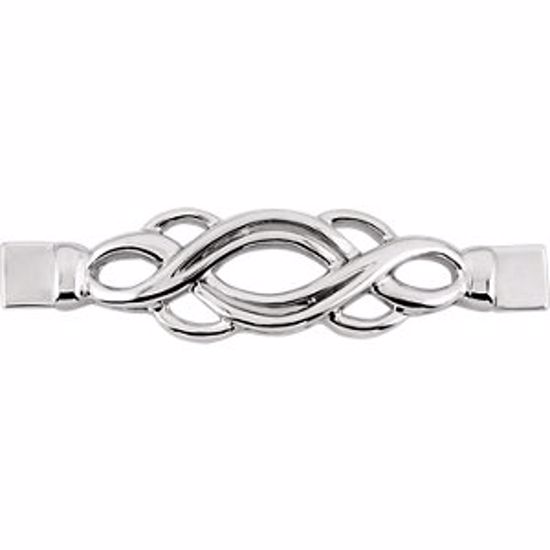 81314:20380:P Sterling Silver Bracelet Center