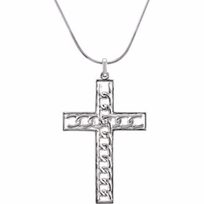 R410015:1010:P Freedom Cross Necklace