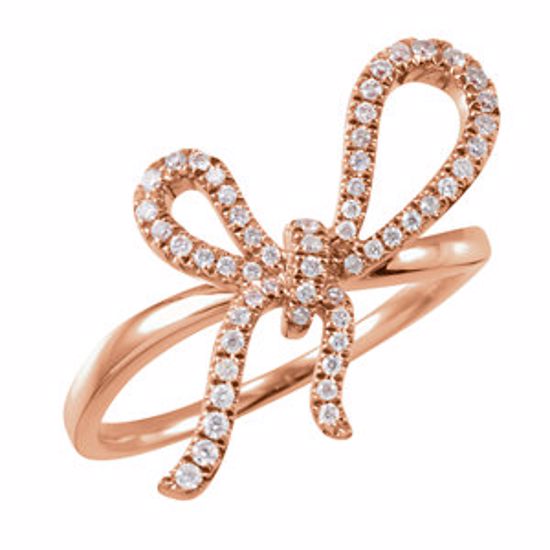 68107:60001:P Diamond Bow Ring