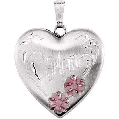 R45241:101:P Mom Heart Locket