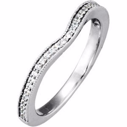 67934:104:P 14kt White 1/6 CTW Diamond Band