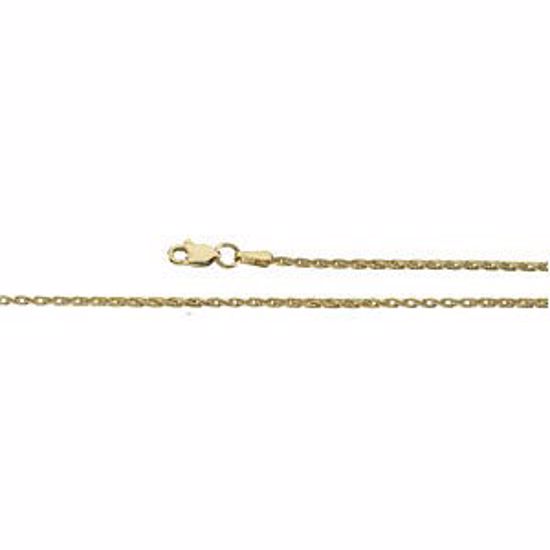 CH973:108:P 14kt Yellow 1.5mm Wheat 7" Chain