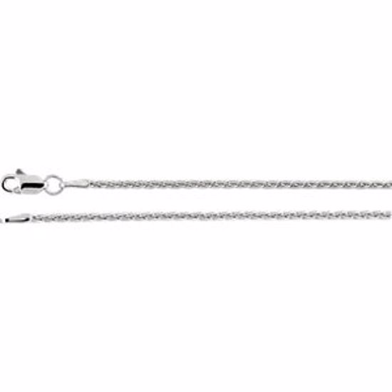 CH973:119:P 14kt White 1.5mm Wheat 24" Chain