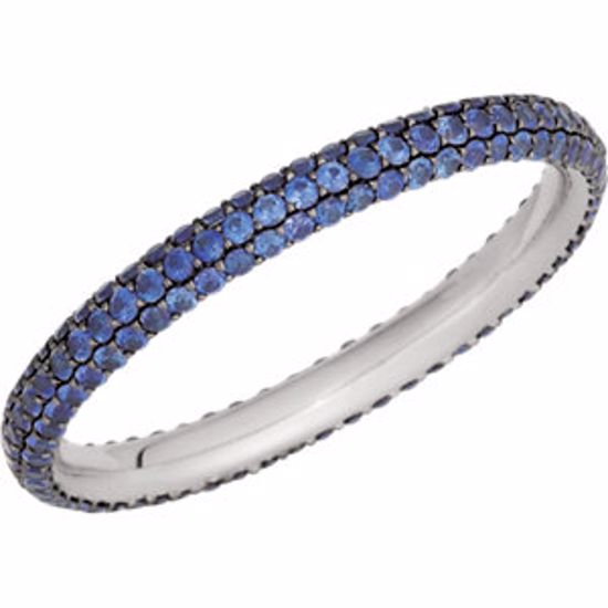 68366:100:P Pavé Eternity Band