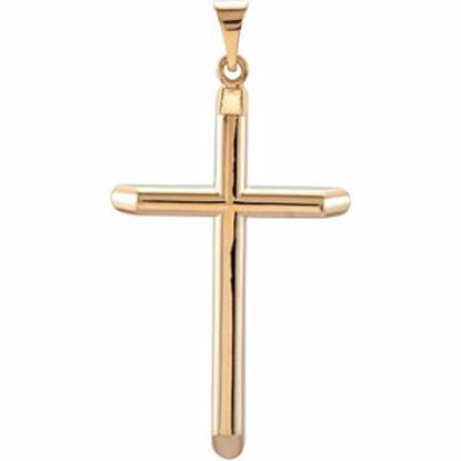 R42286:1002:P Unadorned Cross Pendant