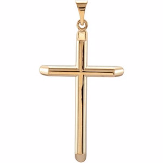 R42286:1002:P Unadorned Cross Pendant