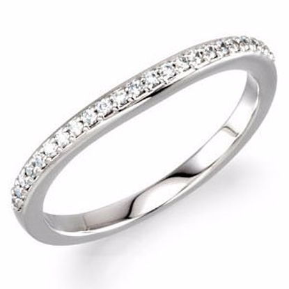 67781:126:P 14kt White 1/10 CTW Diamond Band for 4.5mm Engagement