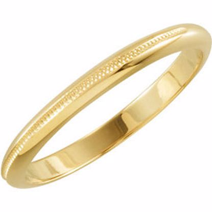 121779:101:P 14kt Yellow Solitaire Band Size 6