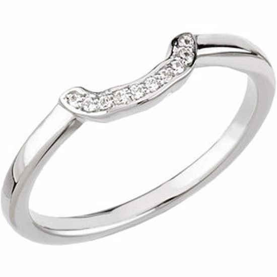 67713:108:P Platinum .05 CTW Diamond Halo-Styled Engagement Ring or Matching Band