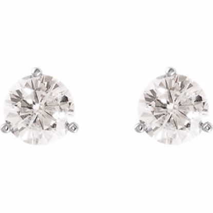 66370:23585:P Charles & Colvard Moissanite® Earrings