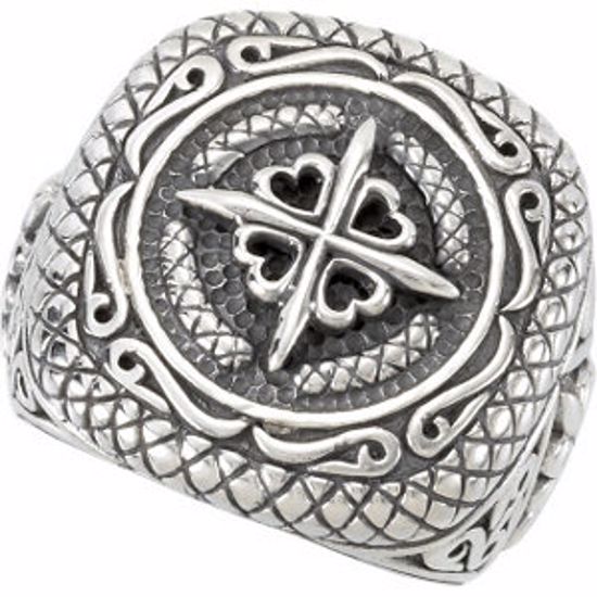 50997:101:P Sterling Silver Fashion Ring Size 7