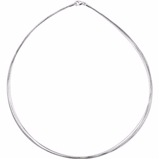 LEN042:302:P Stainless Steel Satin Silver Immerse Plated Multi-Strand 17" Necklace