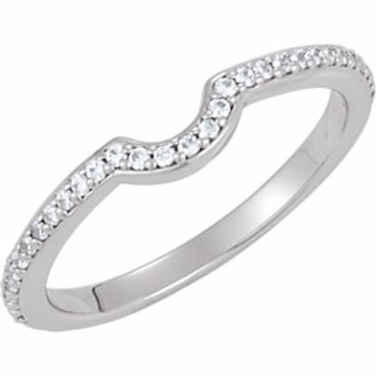 67795:107:P 18kt Yellow 1/6 CTW Diamond Engagement Matching Band