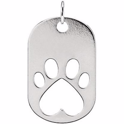 85147:119:P Our Cause for Paws&trade; Dog Tag Necklace or Pendant