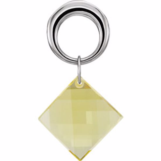 68996:100:P Lime Quartz Pendant