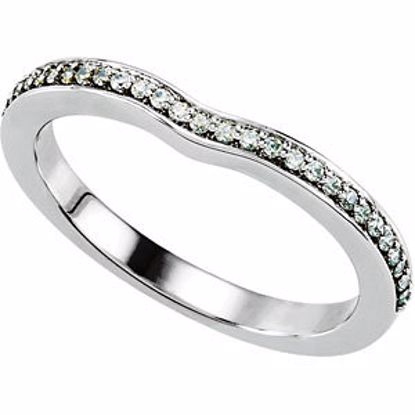 67961:128:P 14kt White 1/6 CTW Diamond Matching Band