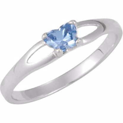 19395:1320:P 14kt White Bfly® September CZ Birthstone Ring