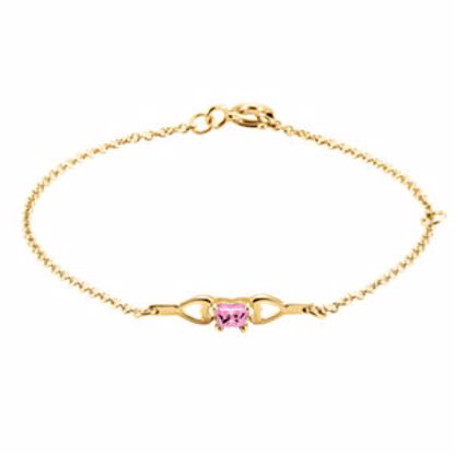 19800:1090:P 14kt Yellow October Birthstone Bracelet