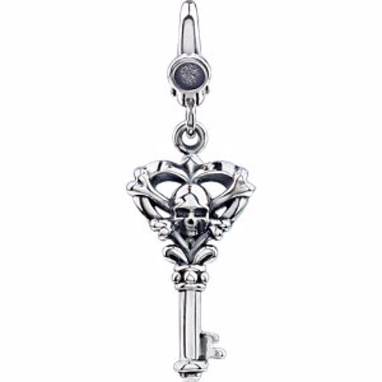 69362:101:P Skull Key Charm