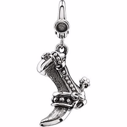 69422:101:P Cowboy Boot Charm