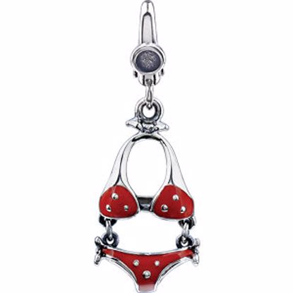 69425:101:P Enamel Bikini Charm