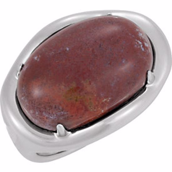 69592:101:P Red Ocean Jasper Ring