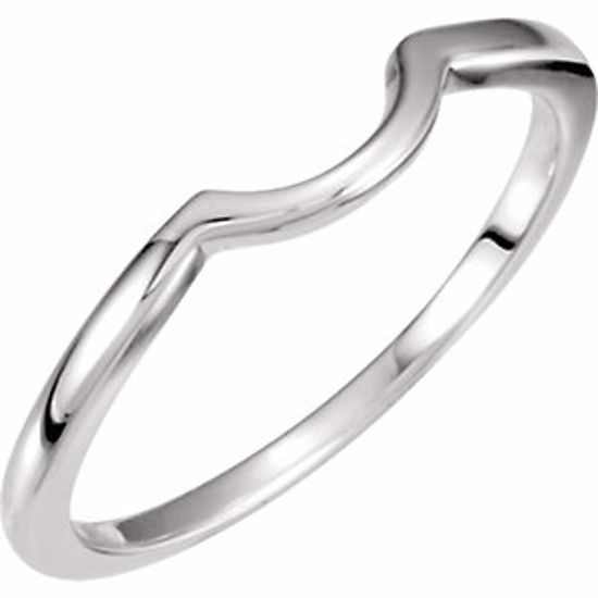 121578:156:P Platinum Band for 6.5mm Engagement Ring