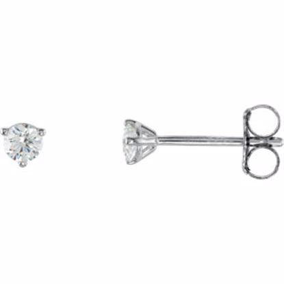 66233:60010:P 14kt White 1/5 CTW Diamond Stud Earrings