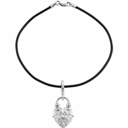 85385:103:P Sterling Silver Vintage-Inspired Heart Design 7" Bracelet