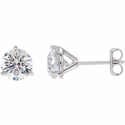 66233:60022:P 14kt White 2 CTW Diamond Stud Earrings