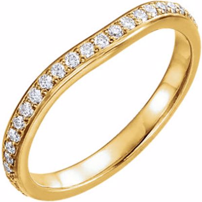 121911:200:P 14kt Yellow 3/8 CTW Diamond Eternity Band 