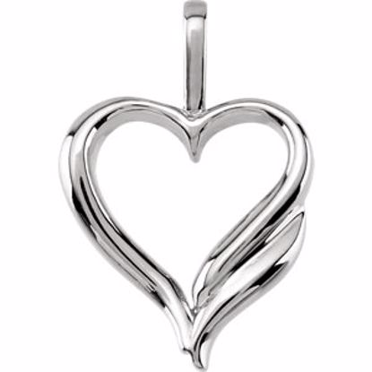 80713:731890:P Sterling Silver Heart Pendant