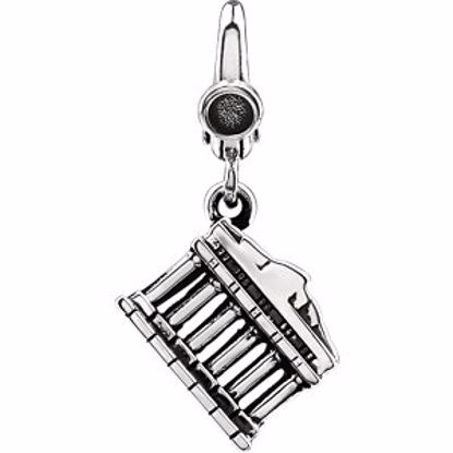 85746:100:P Sterling Silver Parthenon Charm