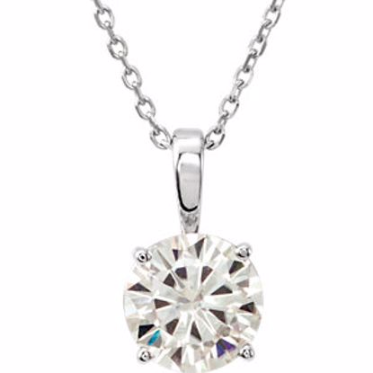 651109:60002:P Charles & Colvard Moissanite® Moissanite Necklace