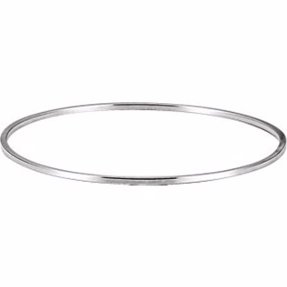 BRC373:60005:P Sterling Silver 1.75mm Bangle Bracelet