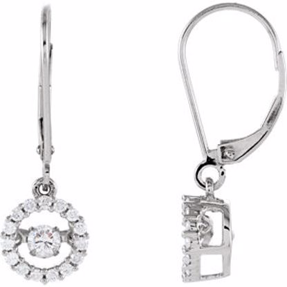 651547:60000:P 14kt White 1/2 CTW Diamond Halo-Style Mystara® Earrings