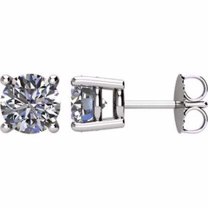 1874:70095:P Platinum 2 CTW Diamond Earrings