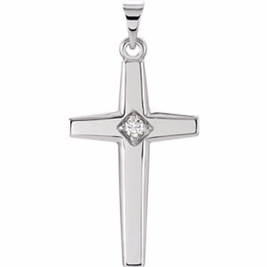 R41068:163722:P Cross Pendant 