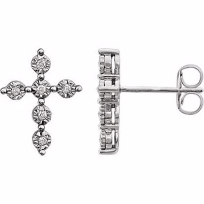 651614:60000:P 14kt White 1/10 CTW Diamond Earrings