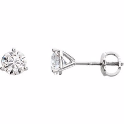 651658:60005:P Platinum 7/8CTW Riente Diamond Earrings 